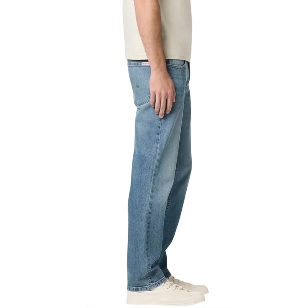 Hudson Byron Denim Jeans Slim Cut Straight Leg Zip Fly 5-Pocket Pants Dungaree - Picture 8 of 16